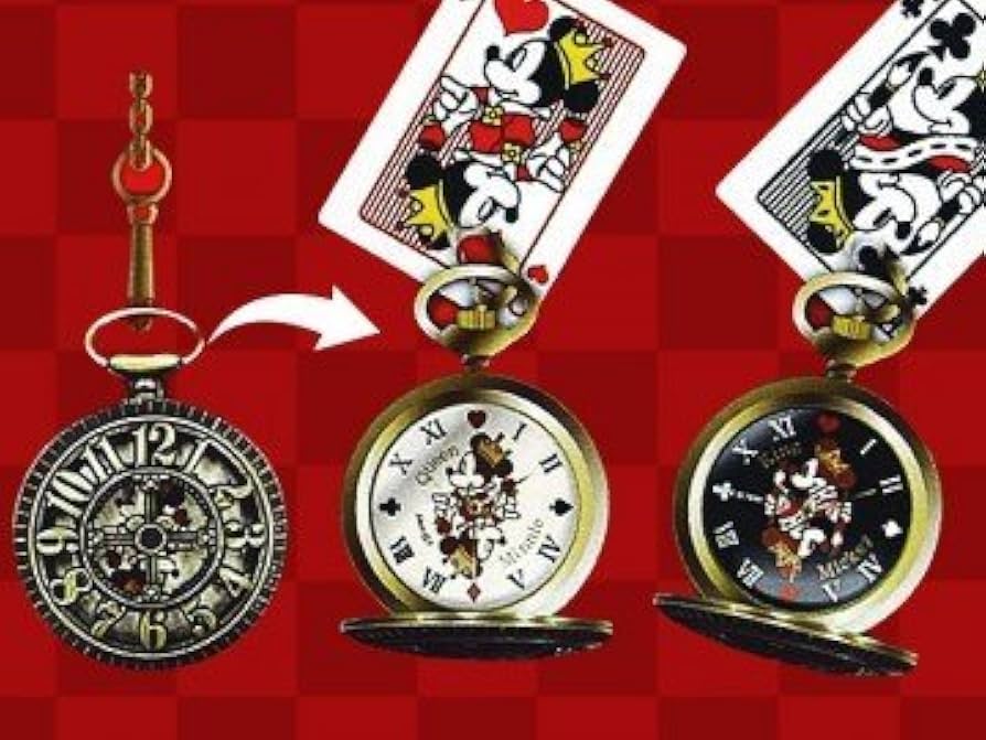 ディズニーミッキー・ミニー 懐中時計 リミテッドエディション ディズニーミッキー・ミニー 懐中時計 リミテッドエディション Amazon