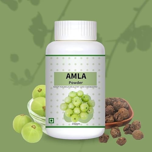 Aamla P0wder for Hair, Skin (200g) | Indian Goose-Berry