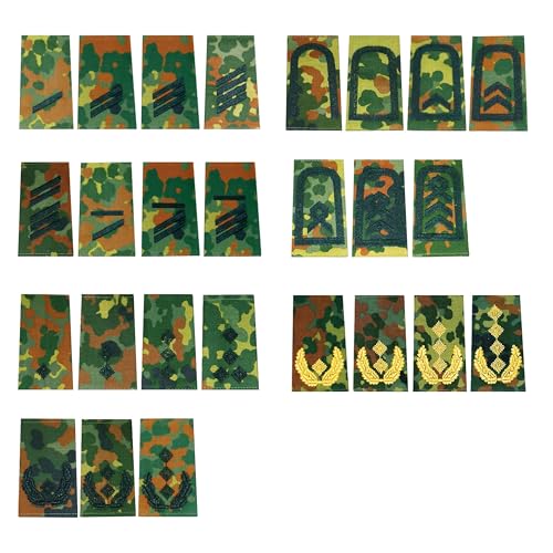 Unbekannt BW Rangabzeichen Flecktarn/schwarz Ausführung Gefreiter