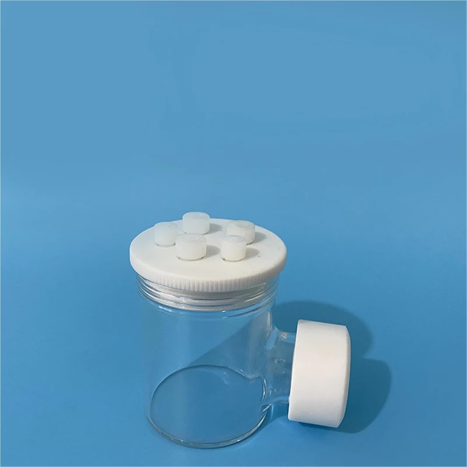 sujeniir K040-S Single-Layer Sealed photoelectrochemical Cell Quartz Reactor 24mm Quartz Window electrolytic Cell invoicing(300ml)