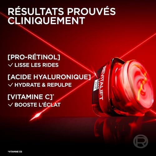 Crème Visage Anti rides Jour Revitalift Laser 'oreal Paris Le Pot De 50ml - vue 4