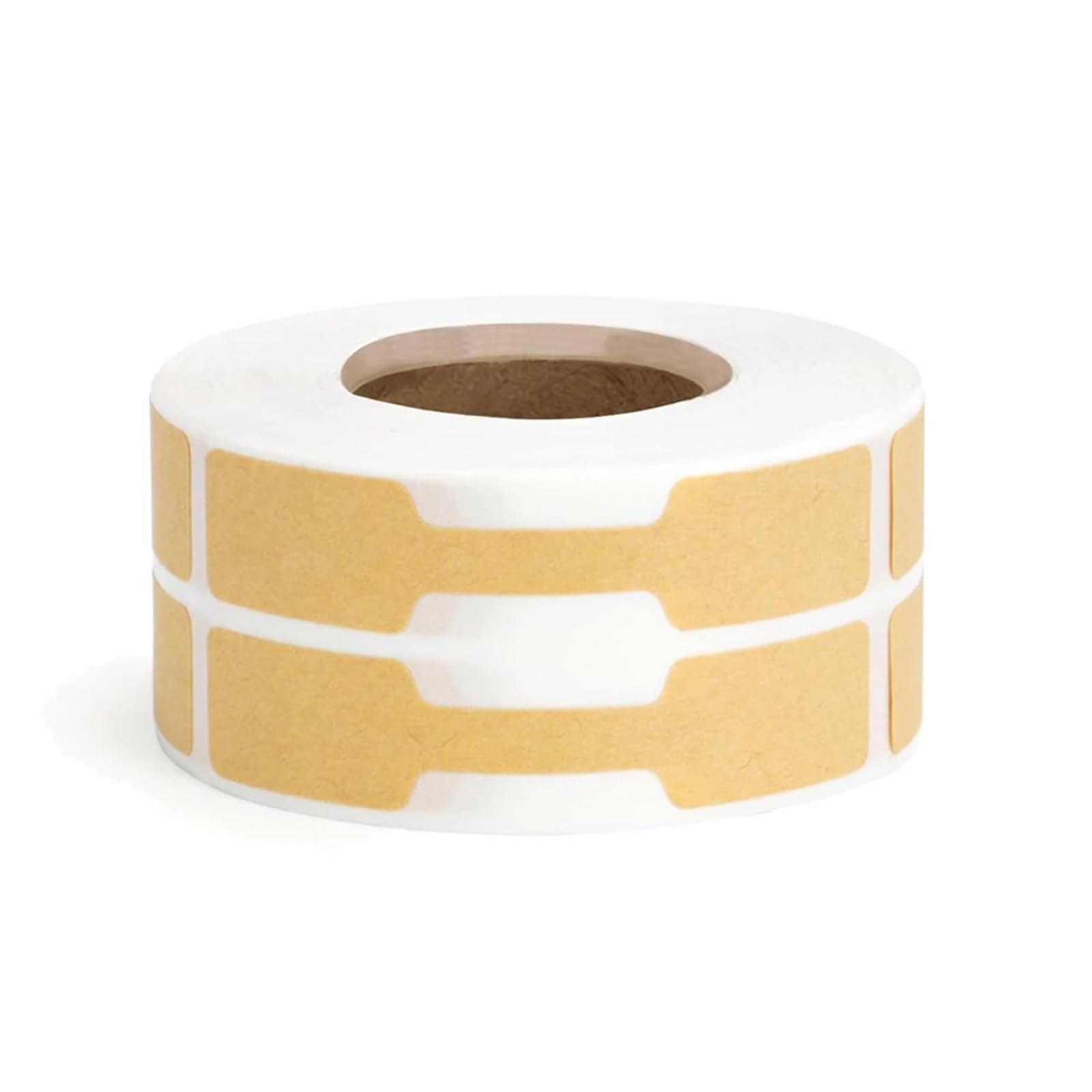 Etiquetas de precio para joyería Kraft B, 5000 unidades de papel adhesivo de alta resistencia 6