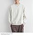 Men's Solid Sweater Tee - Round Neck Casual | Loose All-Match Top