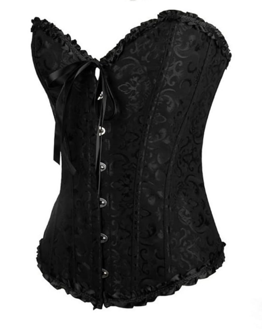Corset Femme Sexy Steampunk Gothique Bustier Grande Taille pour Halloween, Carnaval, Jeu de rôle