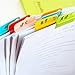 VILLCASE 12pcs Plastic File Clips, Paper Organizer Clips, Multi-Function Clamps for Sorting Documents, School Supplies, Household Organization, Random Color