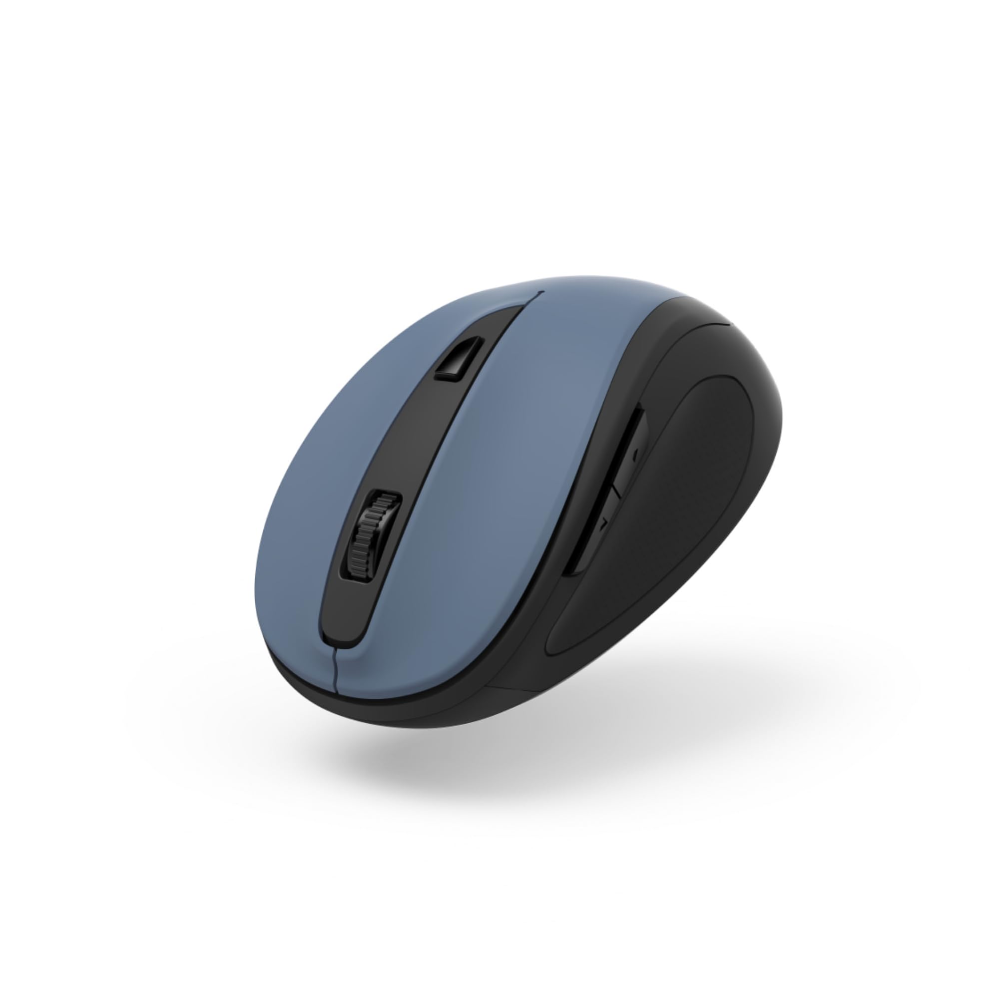 Hama MW-400 V2 Optical 6-Button Wireless Mouse, Ergonomic, USB Rec., Denim