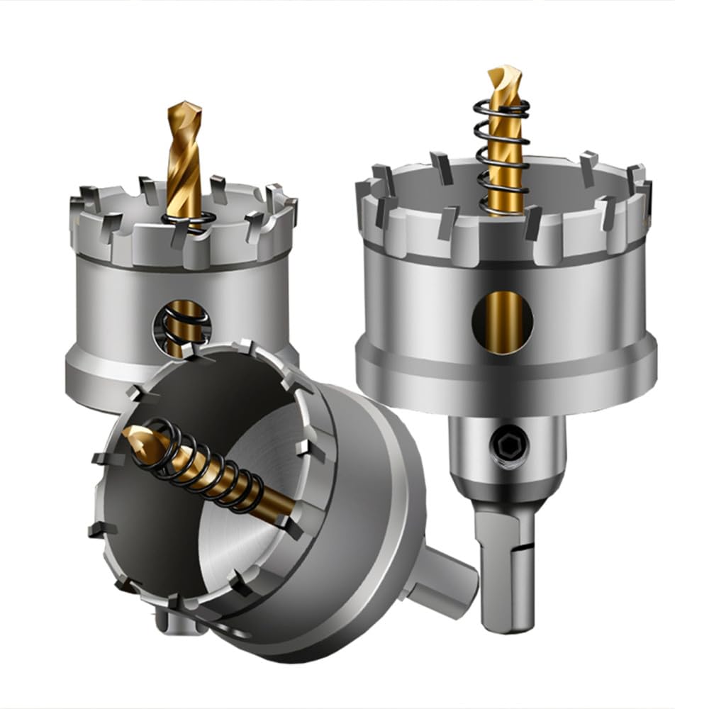 Wiertło do otwierania otworów ze stopu drewno metal żelazna płyta stalowa wiercenie rozwiercanie otworu 15mm-160mm otwornica wiertarka frez węglikowy, 65mm