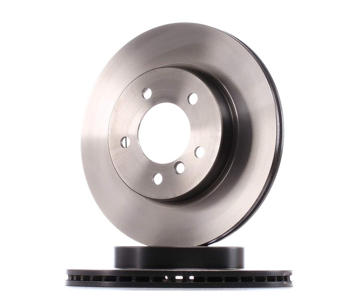 2x TRW Disco de freno Delantero Ø300mm Altura: 51,6mm Espesor: 22mm Corona de Agujeros - Ø: 120mm ventilado DF4055 Compatible con BMW 3 Sedán E46 3 Touring E46 3 Coupé E46 3 Cabrio E46 3 Compact E46