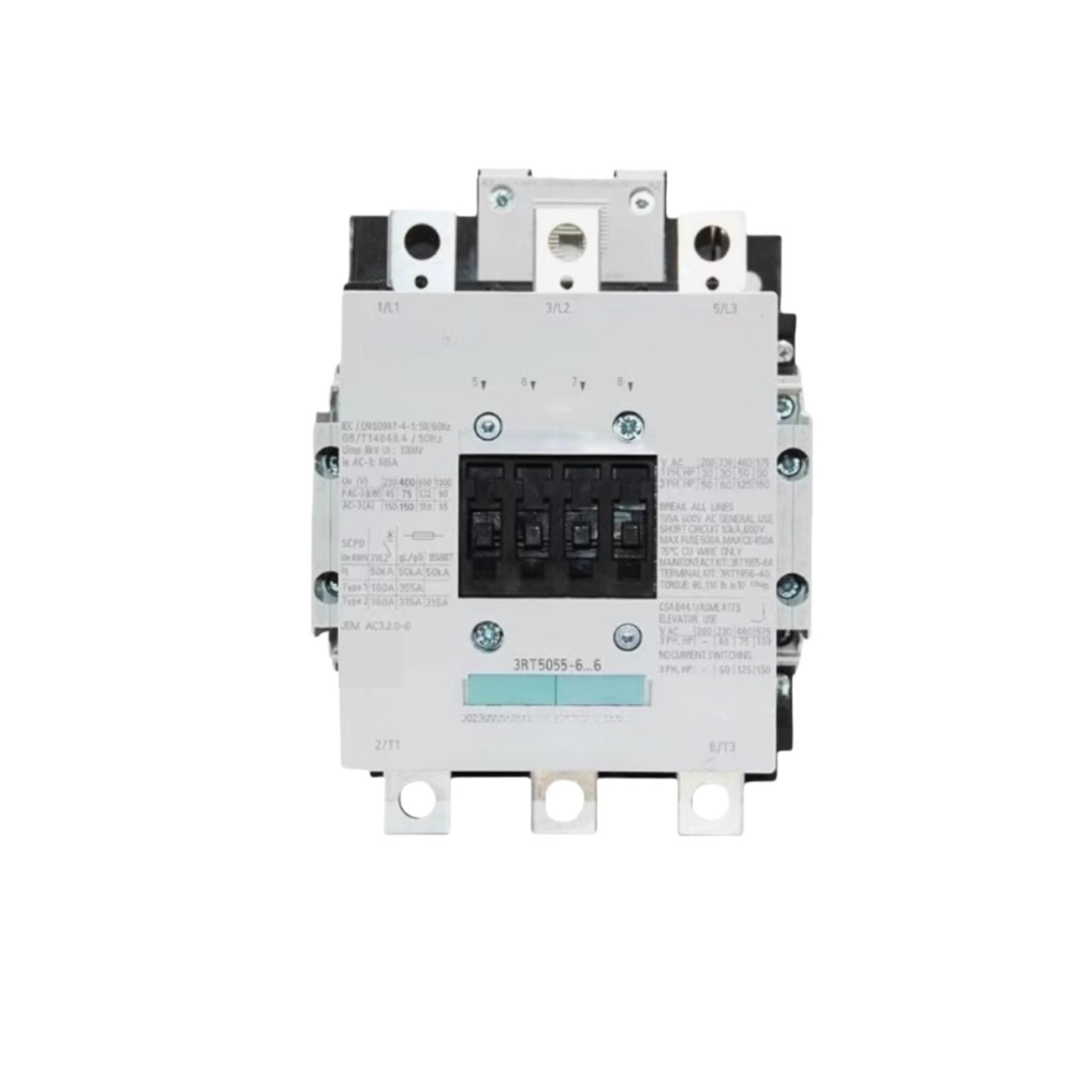 RISWEKFW 3RT5055-6AP36 AC contactor 3RT5055-6... 6 220V 150A