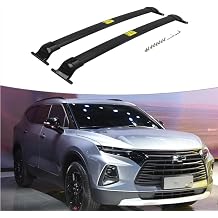 220lbs Cross Bar Roof Rack Fit for Chevrolet Chevy Blazer 2019-2024 Cargo Carrier Crossbar Rooftop Accessories with Side Roof Rails