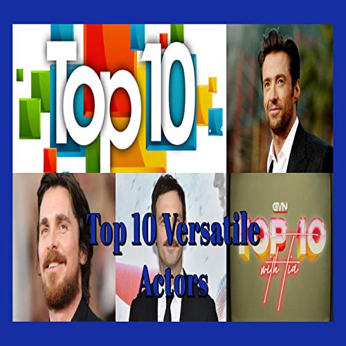 Top 10 Versatile Actors/Actresses Podcast Por  arte de portada