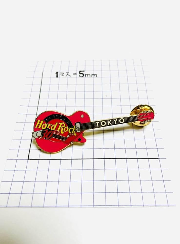 Hard Rock Cafe 30周年 ギター型 ピンバッジ BOX14個セット