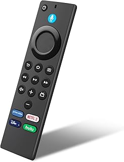 3RD GEN Replacement Voice Remote for Smart TVs Stick, for Smart TVs Cube (1st Gen and Later), for Smart TVs (3rd Gen, Pendant Design)