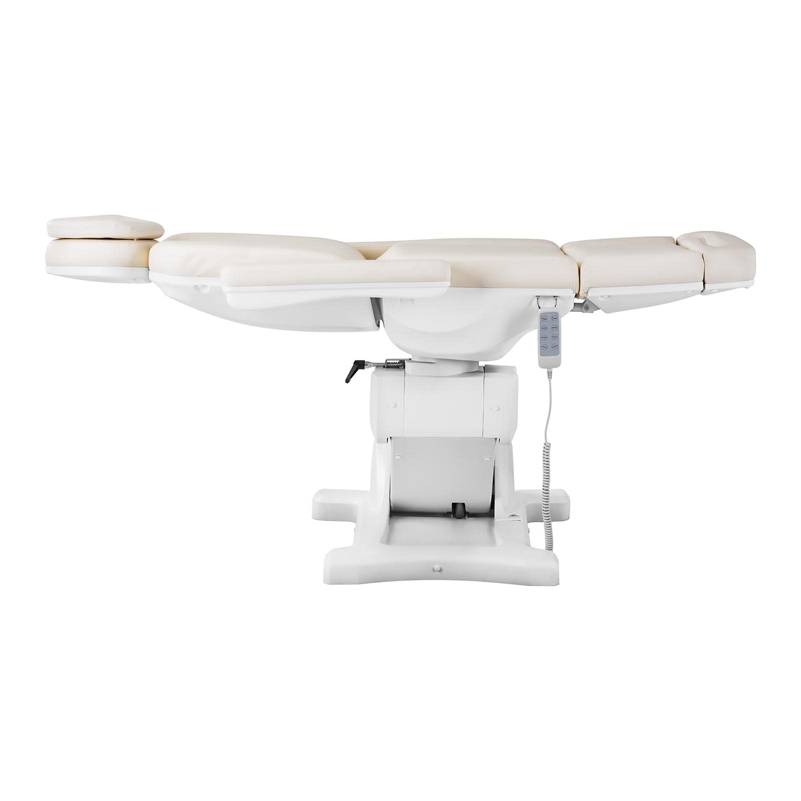 Physa Camilla de Estética Cama para Masaje (Estructura: Metal con Revestimiento de Polvo, Espesor del Acolchado: 90 mm, Color: Blanco Crudo)