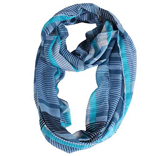 Lightweight Scarfs for Women Infinity Plaid and Striped Many Style