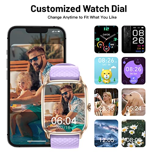 Smart-Watch-Fitness-Tracker-with-Heart-Rate-Monitor-Blood-Oxygen-Sleep-Tracking-13-Inch-Touchscreen-Smartwatch-for-Android-iOS-Swimming-Waterproof-Pedometer-Step-Calories-Tracker-for-Women-Men