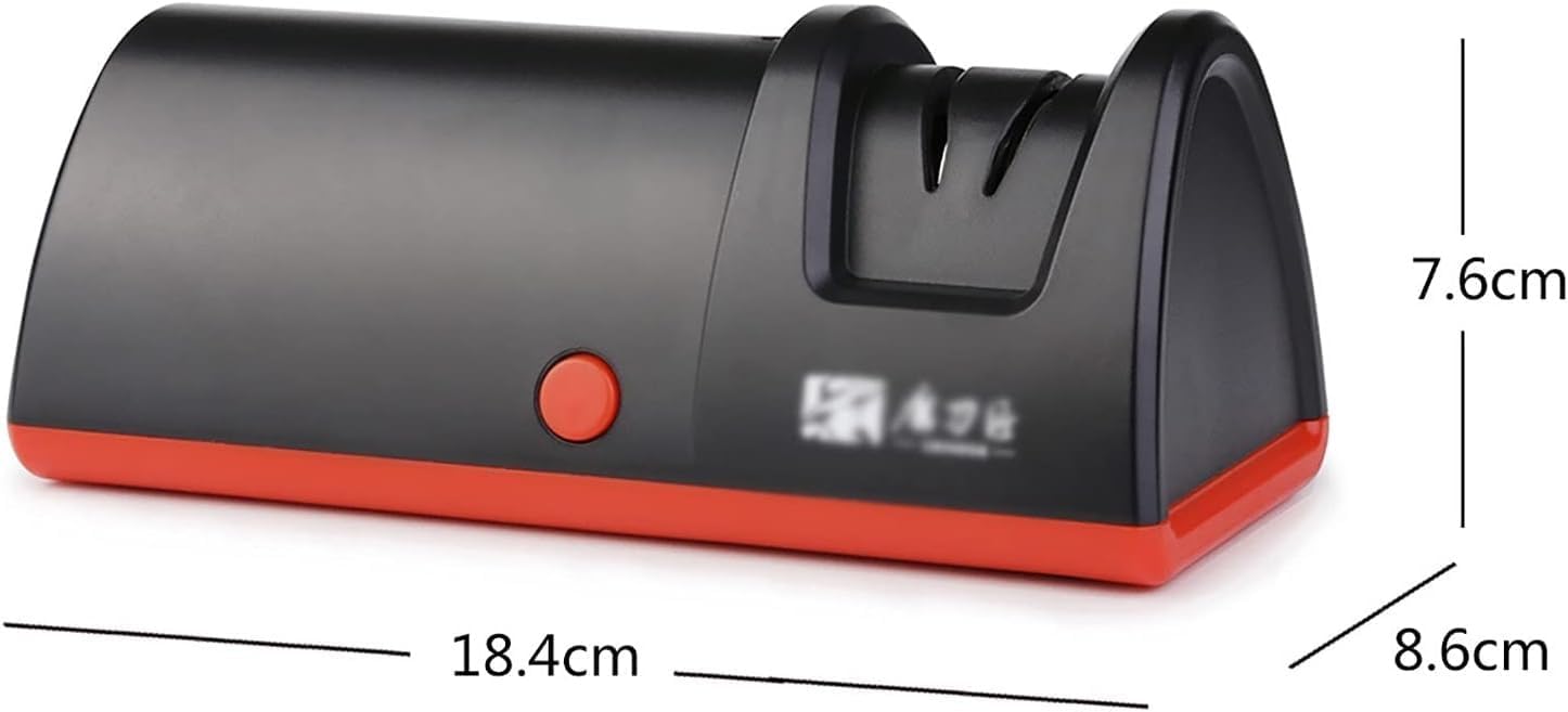 Knife Sharpener Household Kitchen USB Rechargeable Electric Knife Sharpener Automatic Knife Sharpening Tool Convenient and Practical