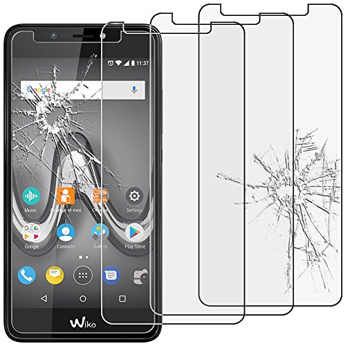 ebestStar - Pack x3 Verre trempé compatible avec Wiko Tommy 2 Plus Film Protection Ecran Vitre protecteur anti casse, anti-rayure, pose sans bulles [Appareil: 155.3 x 76.8 x 8.9mm, 5.5'']