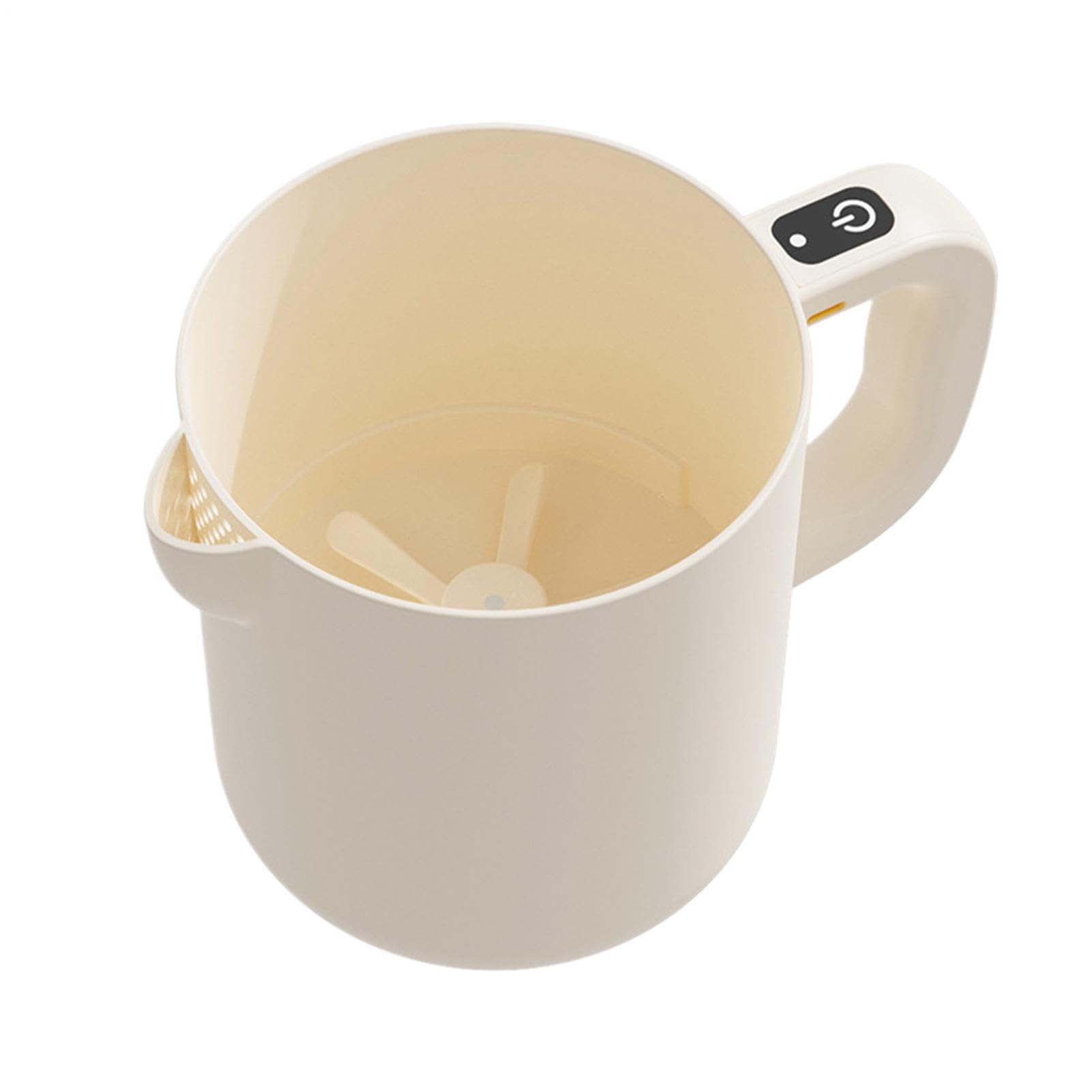Mezclador automático de leche, colador de arroz 1L y batidor de huevos portátil