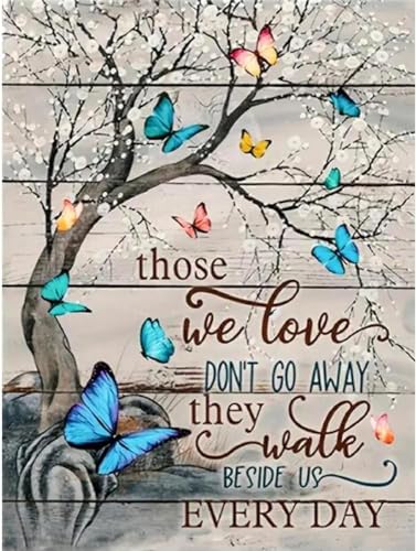 DYAIANGMU Tree of Life Stamped Cross Stitch Kit for Adults 15.7x11.8 inches