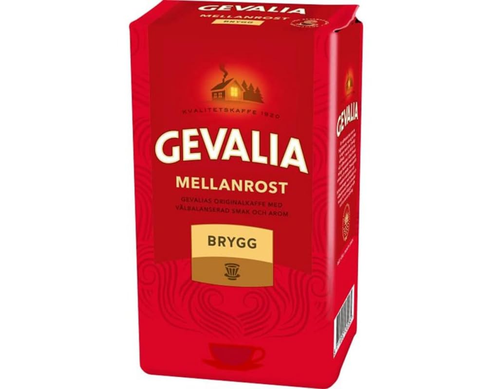 ScandiKitchen Gevalia Medium Roast Swedish Ground Coffee 450g