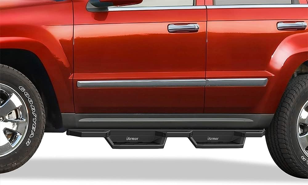 APS iArmor Drop Steps Running Boards Rock Slider Compatible