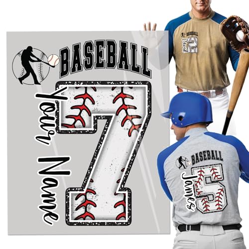 Baseball Iron On Transfer
