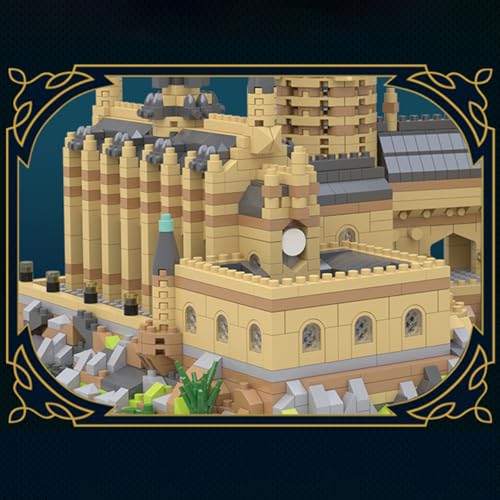 Architecture Harry Castle Micro Building Blocks Set(2929PCS) - Architectural Model Toys Gifts for Kid and Adult