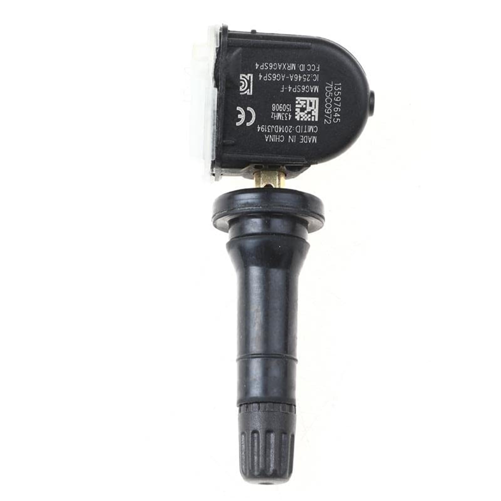 Nowy 13597645 dla Insignia B Schrader, dla Vauxhall, czujnik ciśnienia w oponach TPMS Monitor akcesoria samochodowe Czujnik ciśnienia w oponach samochodu(BLACK 4 pcs)