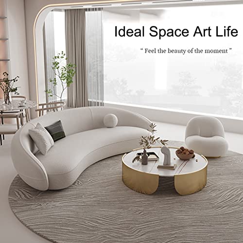 White Gold Coffee Table Modern Slate Coffee Tables With Storage For Living Room Round Center Table Mid Century Modern Coffe Table Iron Art Frame Unique Tea Table #TOP4