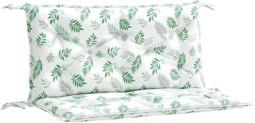 Miniatura 38 de vidaXL Cojines de banco para interiores y exteriores, 2 piezas, cojines de sofá biplaza para patio, cojines de asiento de columpio de porche,