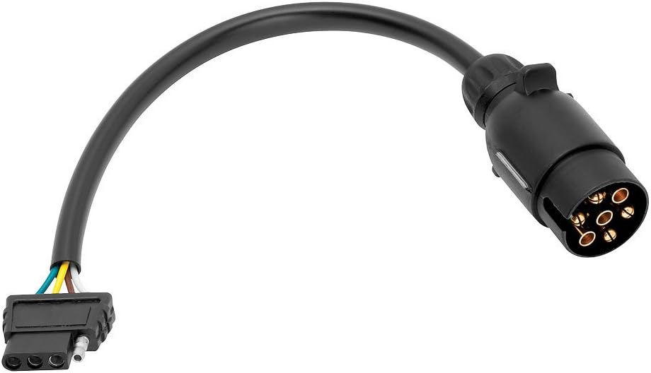 Reese (118710) 7-Way European Style Round Pin to 4-Way Flat Adapter