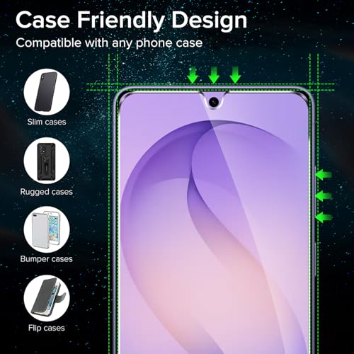 ivoler für Samsung Galaxy S26 Ultra Panzer Schutz Glas, mit Einfache Installationswerkzeug, 9H Härte Schutzfolie, HD-Klar, Kratzfest, Anti-Bläschen, Anti-Fingerabdruck, Kompatibel mit Hülle, 3 Stück 5