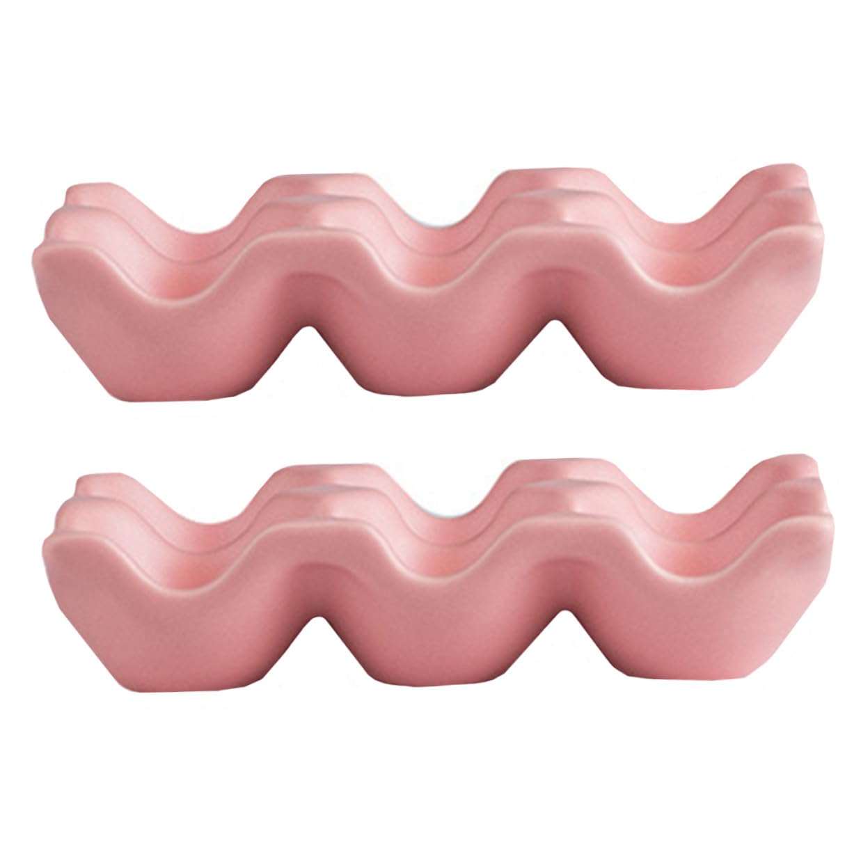 Pack Keramik Eierablage für 6 Eier, Rosa, Kühlschrank