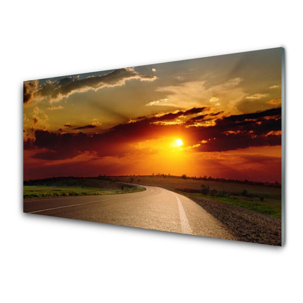 Impression sur verre trempé Tulup 100x50cm, décoration murale haut de gamme effet brillant unique
