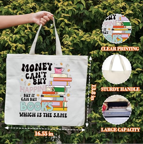 Bolso tote de lona para mujeres de 13.8x16.6 in miniatura 2