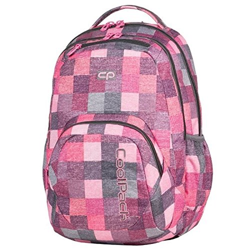 Coolpack Mochila Gris Y Rosa  Escolar