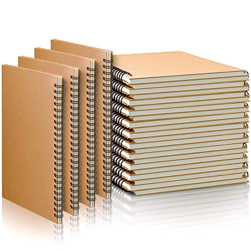 Cahier A5 pages blanches lot de 22 pour croquis de voyage et notes de réunion