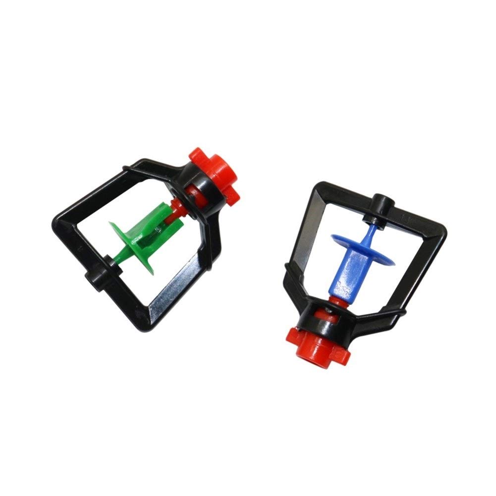 Sprinklers de fournitures de jardinage 200 Pcs Rotating brumisation Pulvérisateur atomise brouillard de serre Irrigation 360 degrés d'arrosage de jardin Brouillard d'eau (Color : Suspension nozzle)