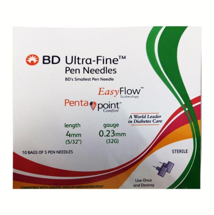B&D Ultra-Fine Pen Needles 50 Count (32G X 4Mm)-image-37
