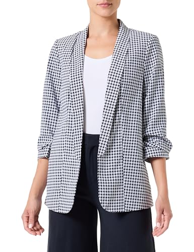Blazer femme PIECES imprimé veste 3/4 idéale pour le bureau