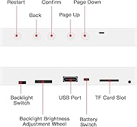 Vista 7 de Mini lector de libros electrónicos con pantalla de tinta de 2.66 pulgadas, dispositivos lectores electrónicos para visualizar archivos TXT y EPUB