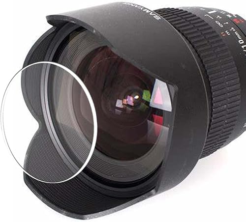 Paquete de 3 protectores de pantalla, compatibles con SAMYANG 0.394 in F2.8 ED AS NCS CS TPU Guard (no protectores de vidrio templado)