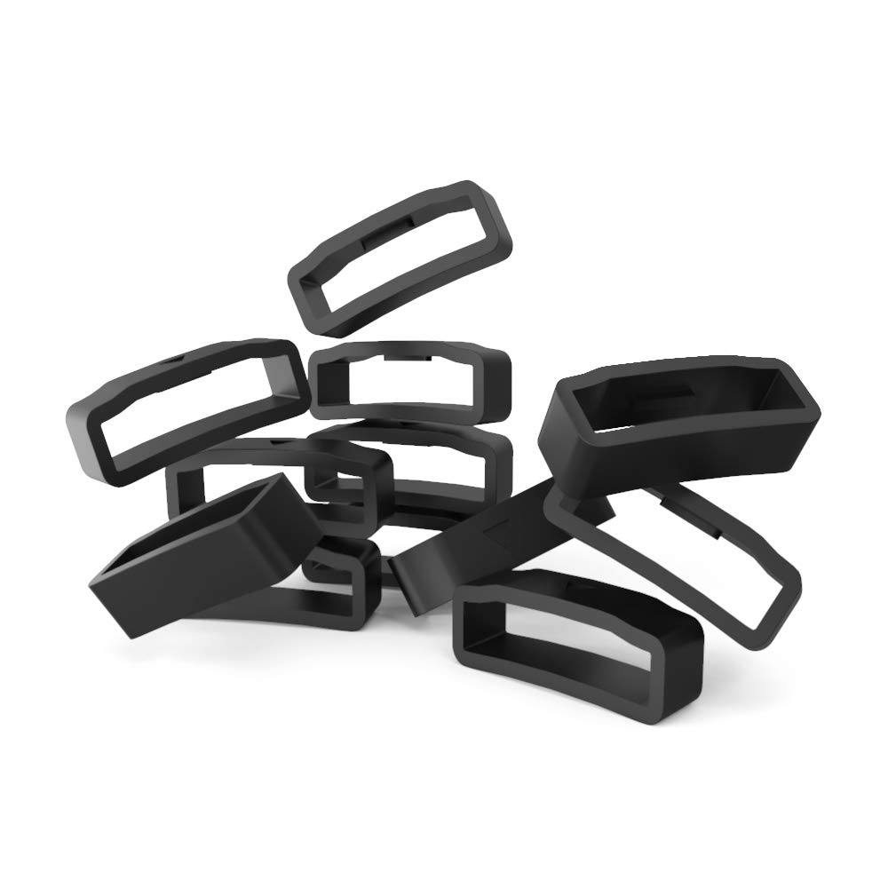 ANCOOL Compatible with Fastener Rings,26mm Width Soft Silicone Keeper Holders Ring Loop for Fenix 3