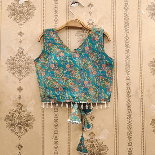 Image of Girls Simar Soft Silk New Traditional Printed Readymade Lehenga Choli -Ethnic Wear Wedding Outfits (Suitable For Girls 2 To 8 Year)