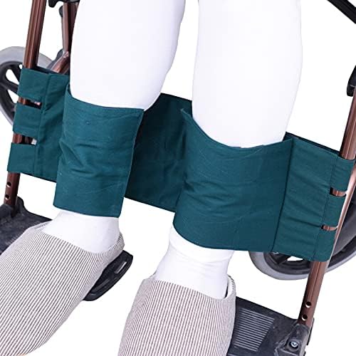 YREIFAG Wheelchair Footrest Strap Leg Restraints, Wheelchair Leg Straps