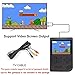 Mini Retro Handheld FC Games Consoles ,Built-in 400 Classic Game, Portable Gameboy 3 Inch LCD Screen 1000mAh Rechargeable Battery TV Output ,Good Gifts for Kids Boys Girls Men Women (Consoles-Black)