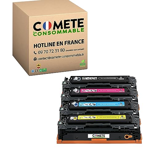 Toner Canon 045H compatible pack 4 couleurs pour MF633cdw LBP612cdw MF634cdw