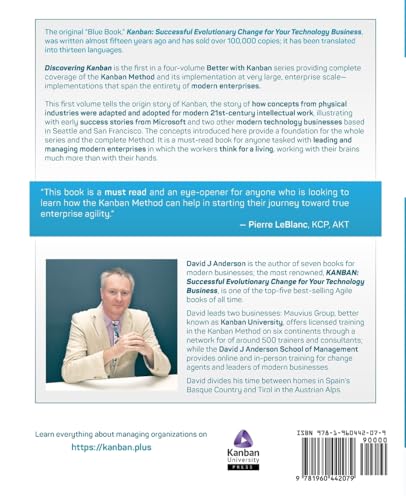 Discovering Kanban: The Evolutionary Path to Enterprise Agility