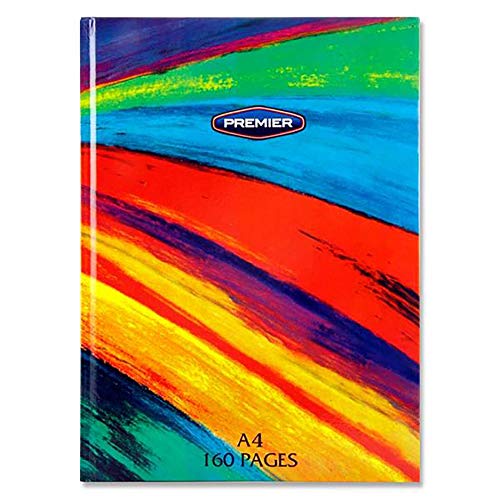 Premier Papeterie A4 arc-en-ciel Cahier à couverture rigide Cover